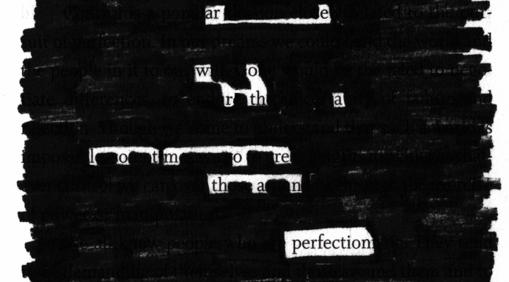 redacted text poem by Anna Cull